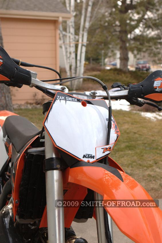 New Graphics Kit from RidePG.com for the 2009 KTM 250 XCW

, photo 