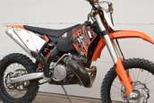 New Graphics Kit from RidePG.com for the 2009 KTM 250 XCW

 - photo 10 